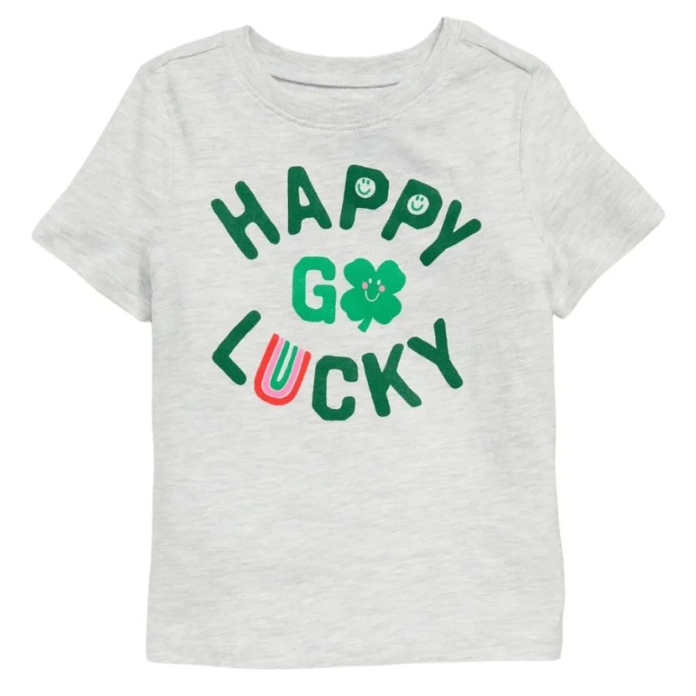 NEW Old Navy Toddler Unisex Boys Girls St.‎ Patrick's Lucky Shirt